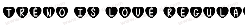 Treno is love Regula字体转换